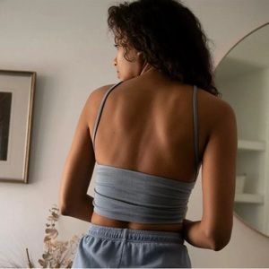 Urban Outfitters Out From Under Matchpoint Seamless Ruched Bra Top Small